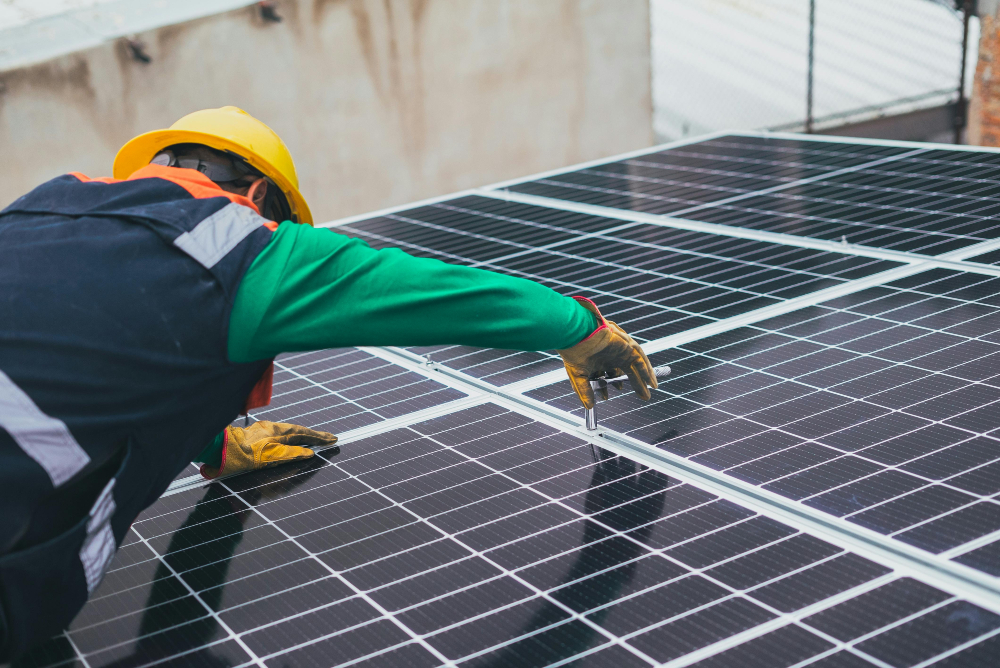 mantenimiento de los paneles solares